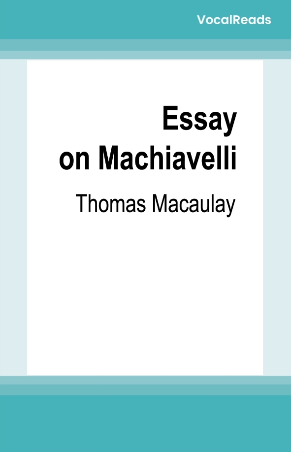 Essay on Machiavelli