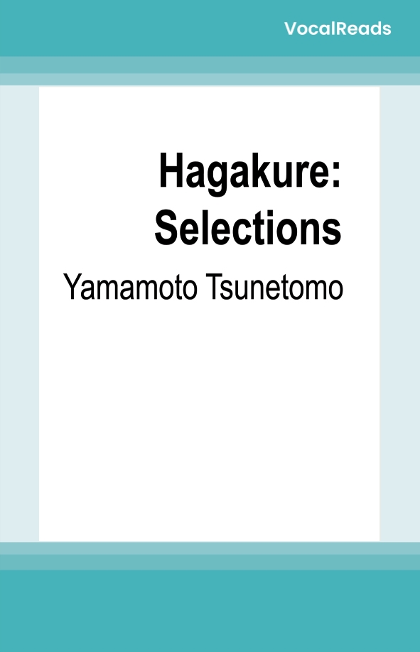 Hagakure: Selections