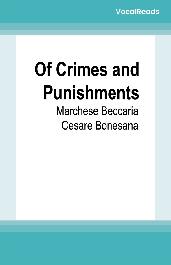 Of Crimes and Punishments